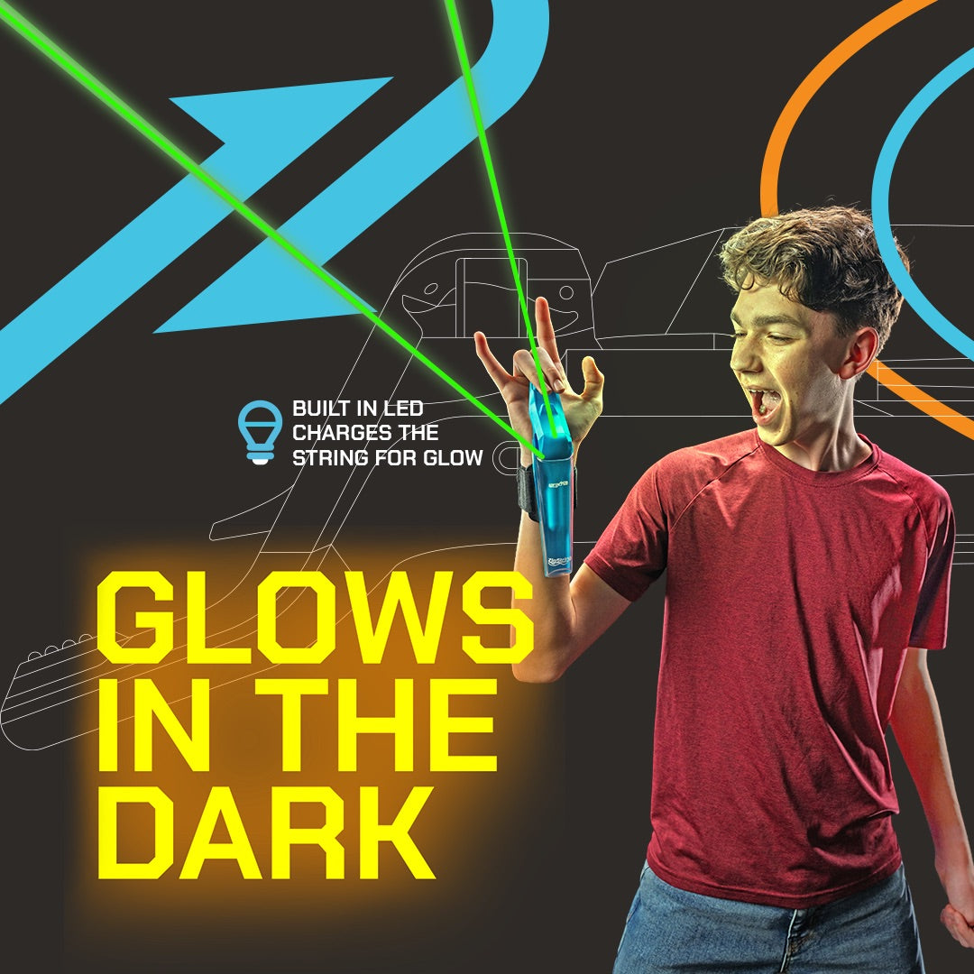 Web Shooter For Kids - Fly & Retract a glowing loop of String